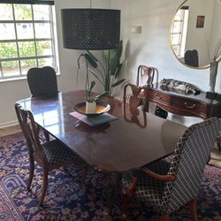 Dining  Table And 10 Chairs 