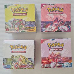 Pokemon Booster Box From 100