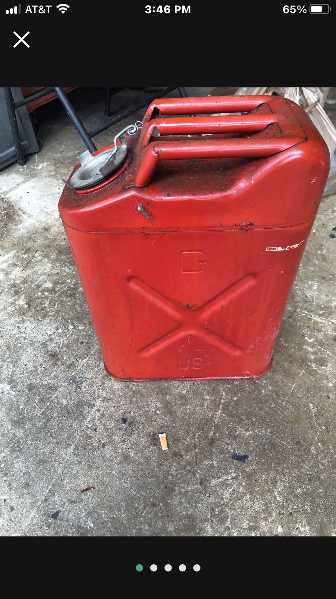 USMC Gerry Gas Can