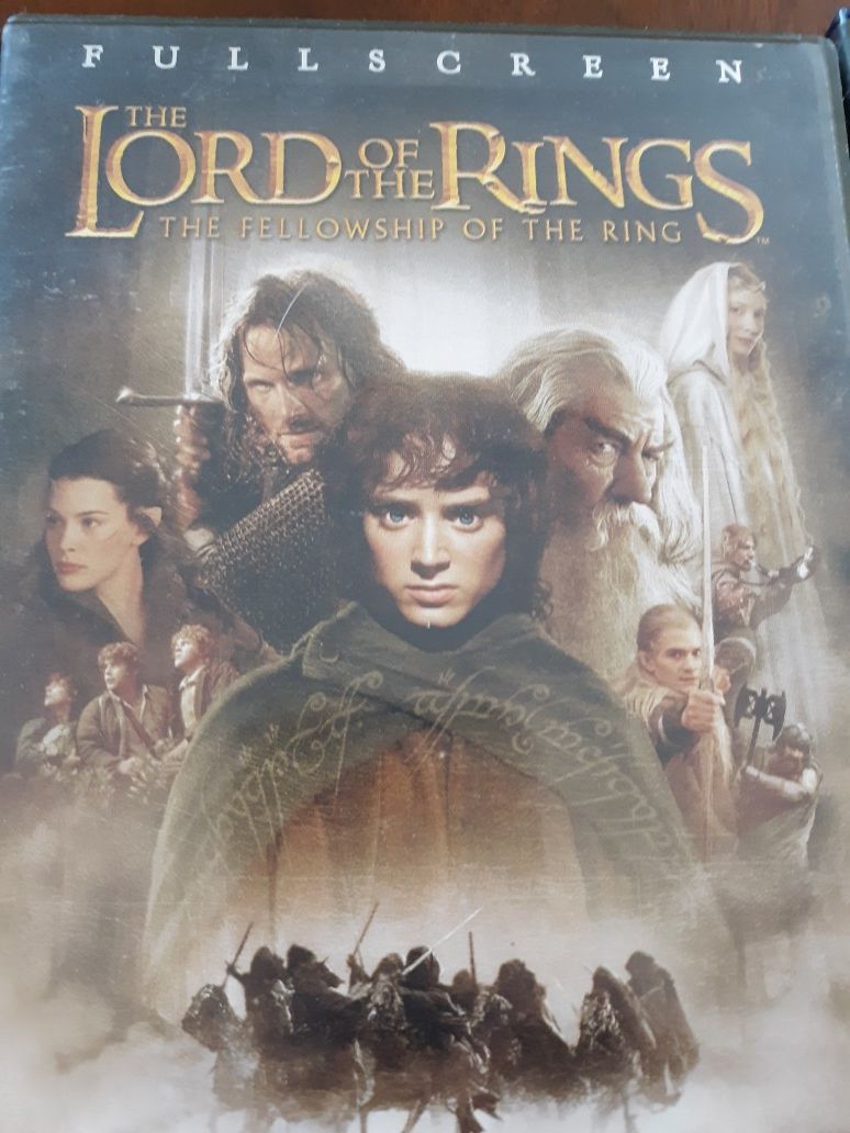 FREE FREE Lord of the rings DVD'S