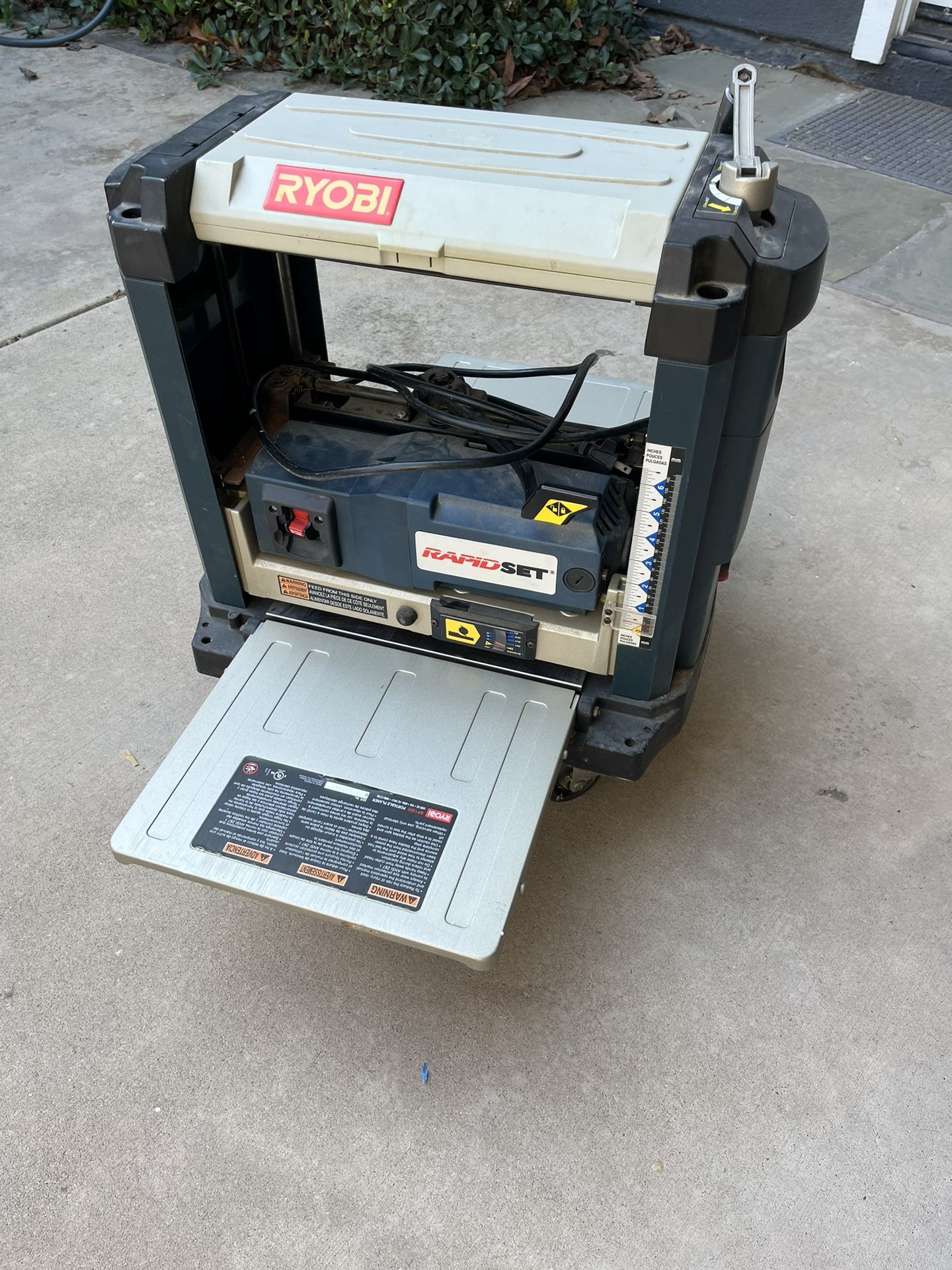 Ryobi 13 inch planer