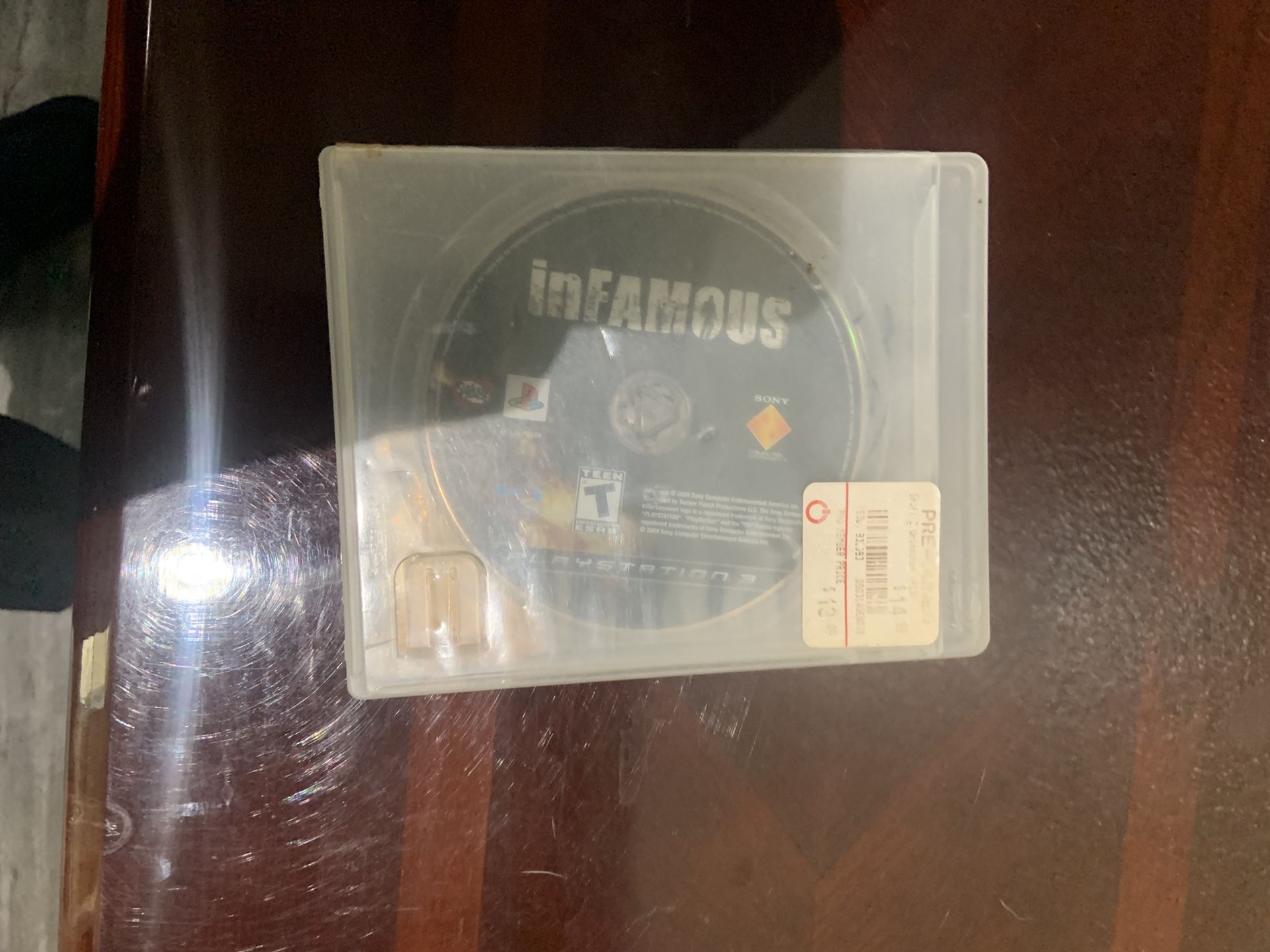 Infamous For Ps3