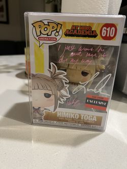 Himiko Toga Funko Pop #610 AAA Anime MHA Signed