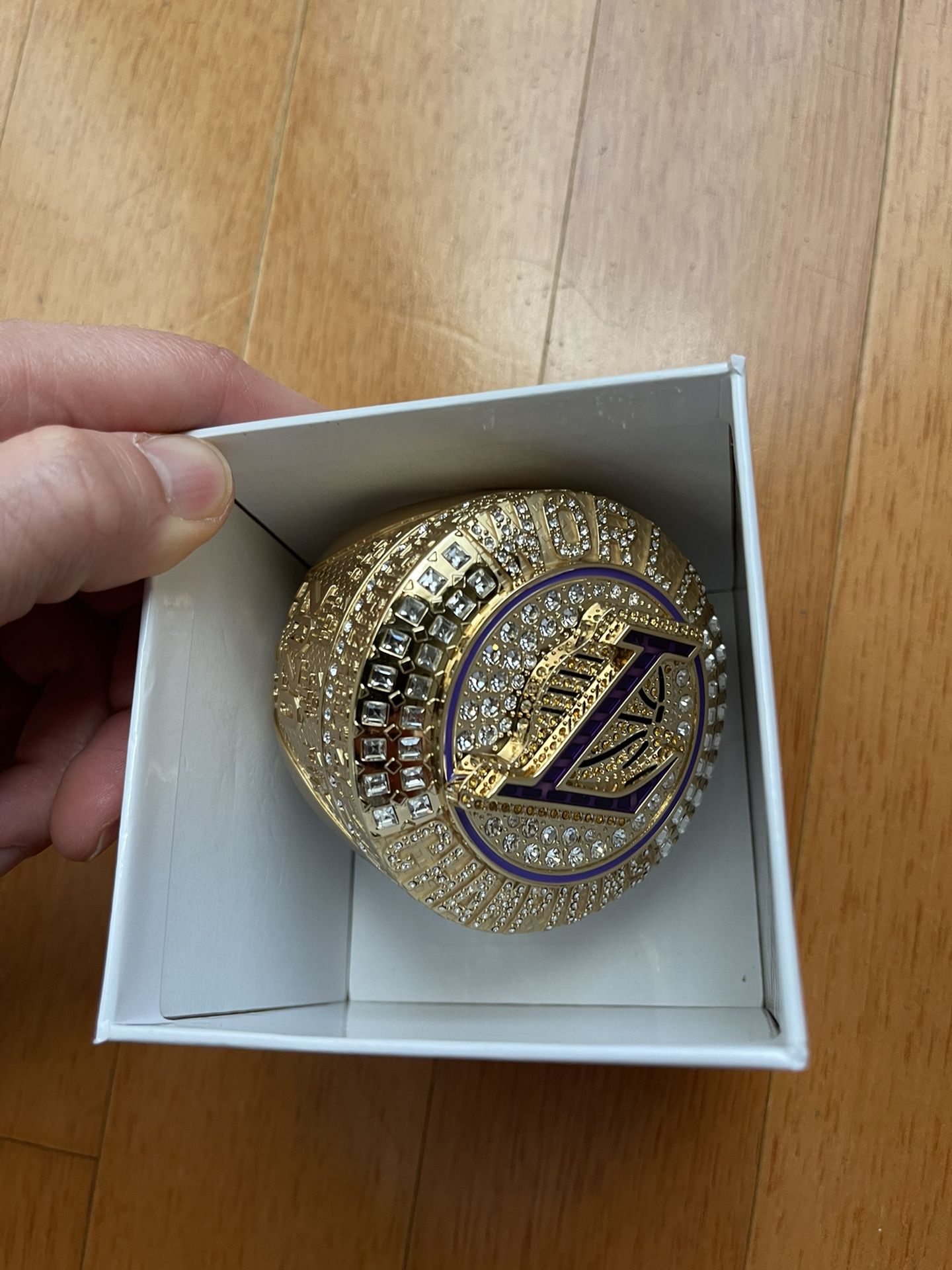 Los Angeles Lakers 2020 NBA Championship Ring Perfect Replica