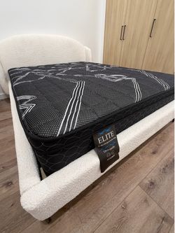 Elite Midnight Pro  full   size mattress pillow top 12”.     New mattress in a plastic sealed  Venta de colchones  ☎️📲call or Tex (213)713-74-89   Ha