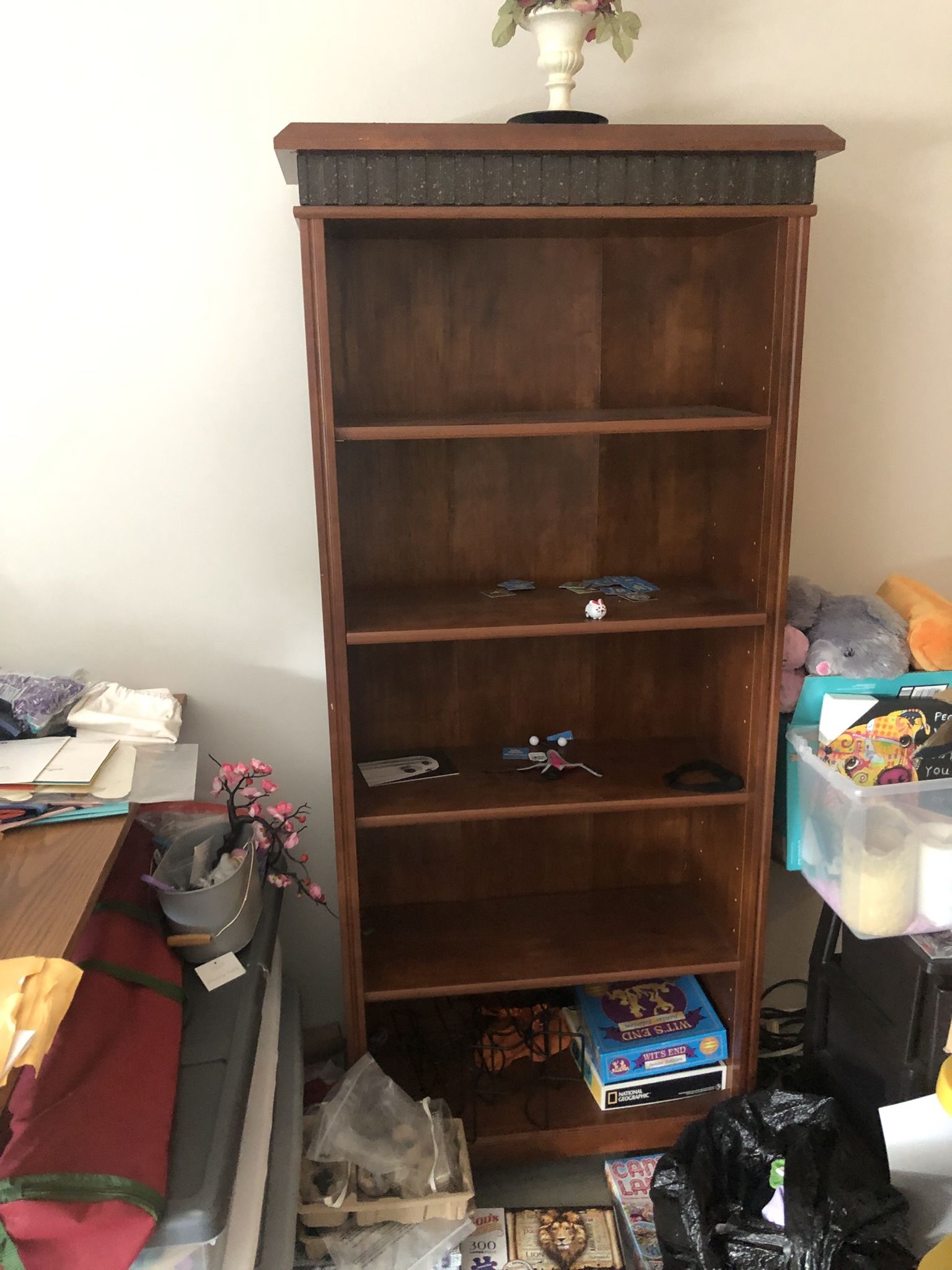 Wooden shelf