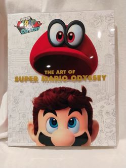The art of Super Mario Odyssey book