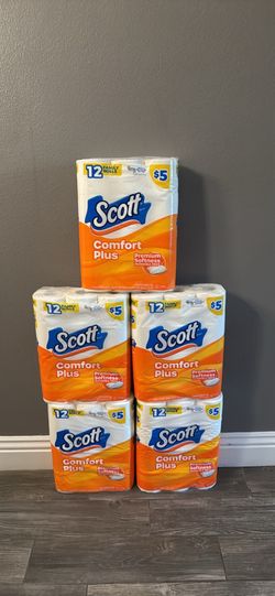 Scott Comfort Plus Toilet Paper 5-Pack
