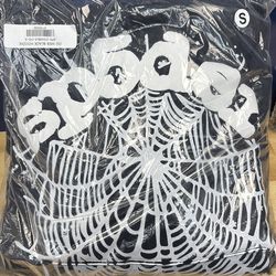 Black and white spider Hoodie size small