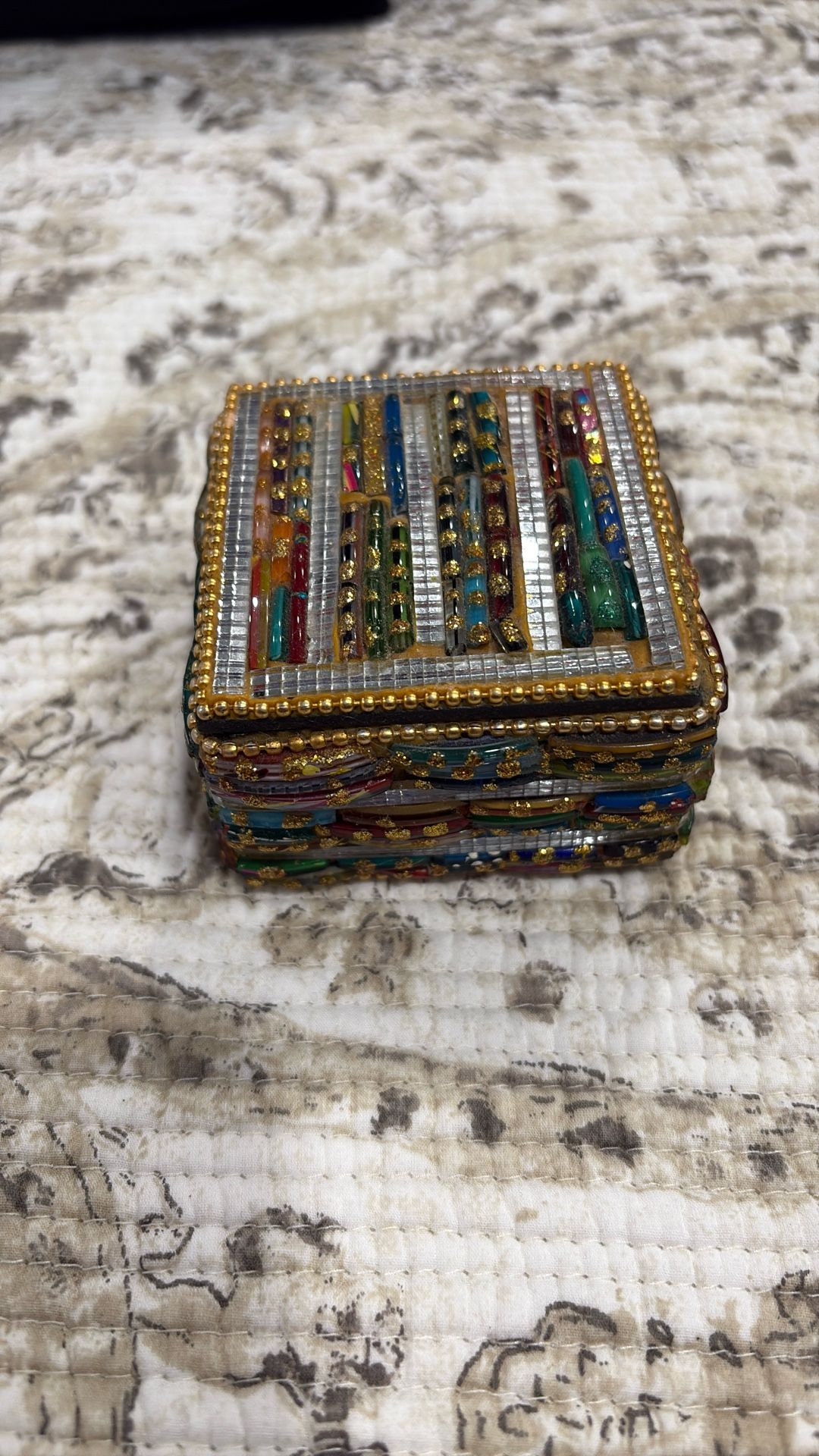 Beautiful Two’s Company, Beaded Mini Trinket Box