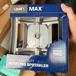 MAX™ HEAVY DUTY ROTATING SPRINKLER