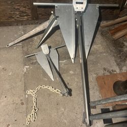 Anchors, Small, Med, LARGE, Fortress, Aluminum Danforth Sail Boat Anchor