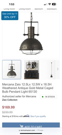 Antique Pendant Lighting