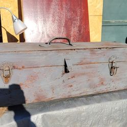 Hand-Made Wood Tool Box
