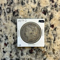 1879 S MORGAN SILVER DOLLAR 