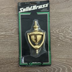 Solid Brass Door Knocker