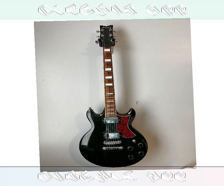 Electric Guitar Rock Hard with Superior Sound Technology player trade