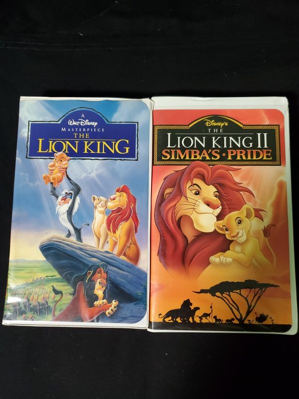 The Lion King 1995 VHS Walt Disney