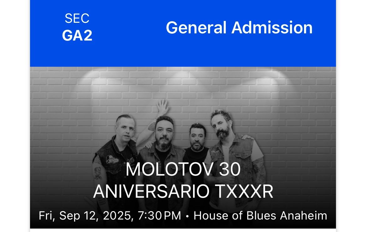 Molotov Ticket