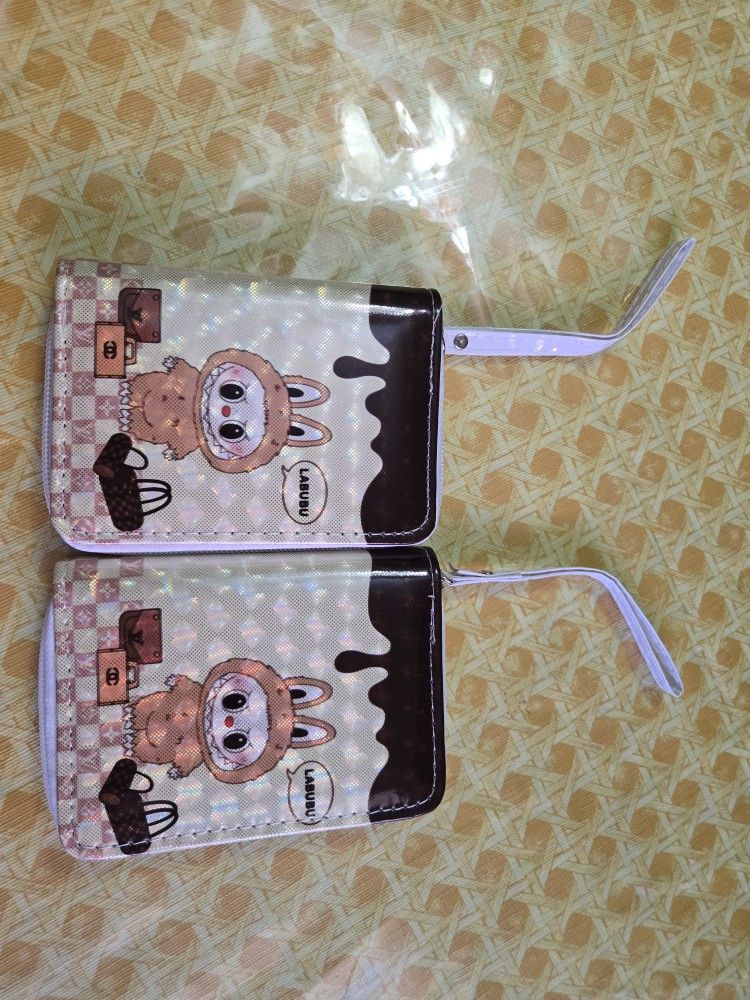 Labubu ladies wallets