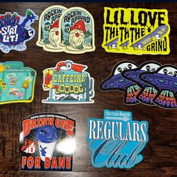 Dutch Bro Stickers & Patch Bundle 