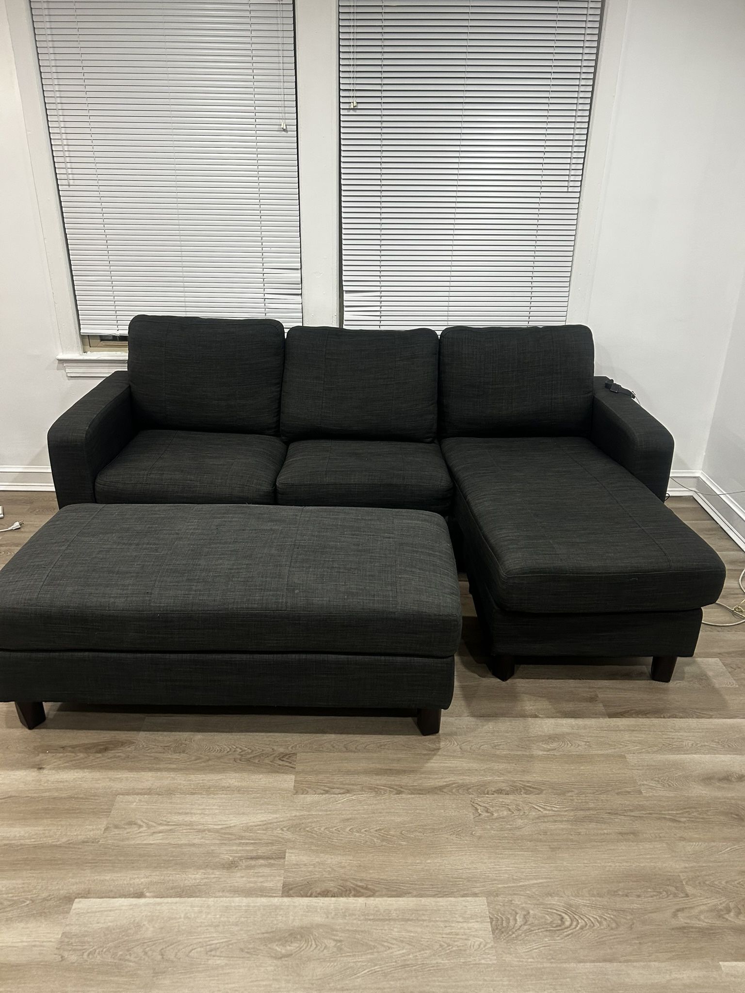 Charcoal Couch