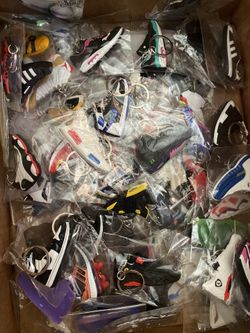 Shoe keychains