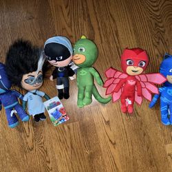 PJ Masks Stuffed Animal Toys