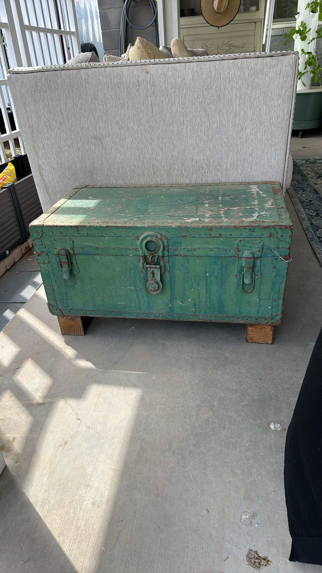 Wooden Trunk