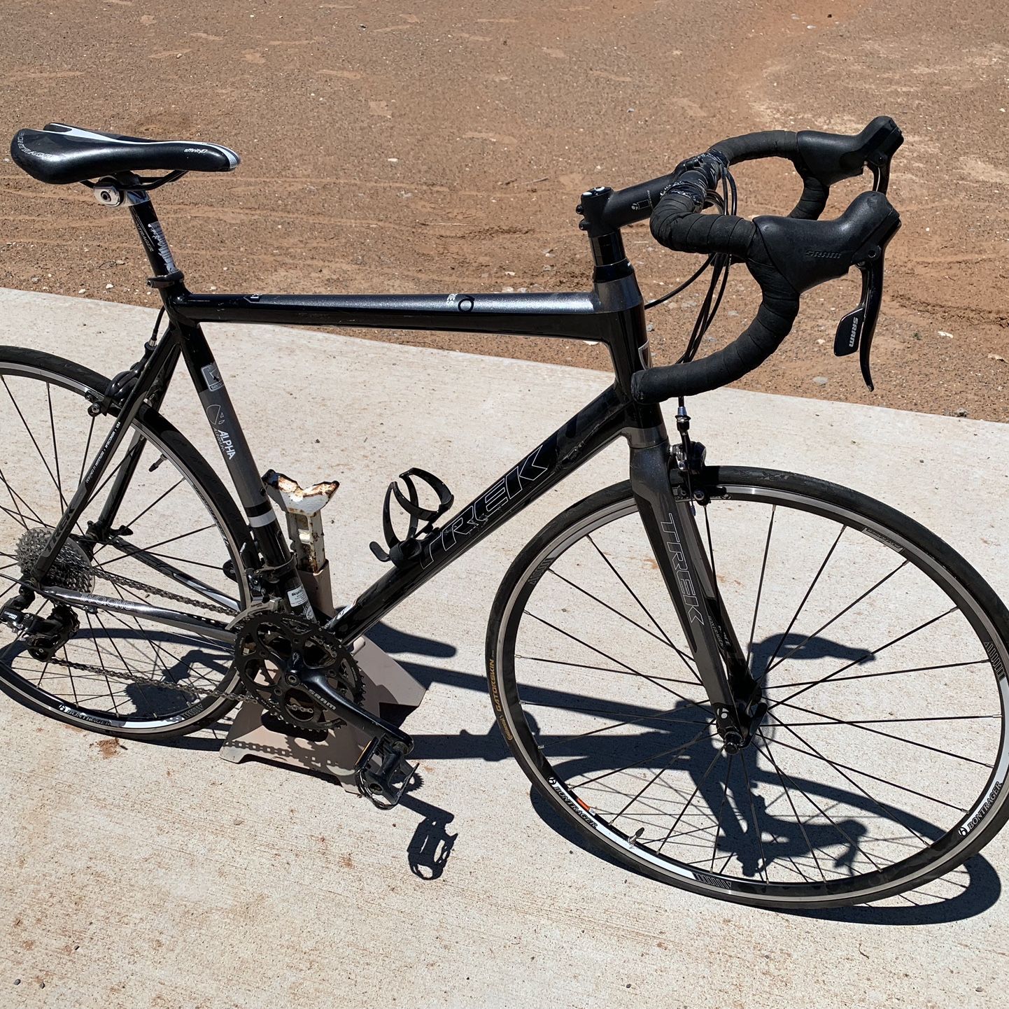 Trek Alpha 2.1 Road Bike Black Large 58CM for Sale in El Paso, TX