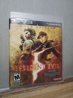 PS3 RESIDENT EVIL 5 GOLD 🥇🪙