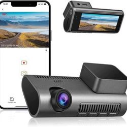 Dash Cam 4K WiFi Ultra HD 2160P Car Dash Cam Front, Dash Camera for Cars Dashboard Camera Recorder w