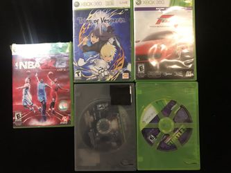 Xbox 360 Games Lot of 5
