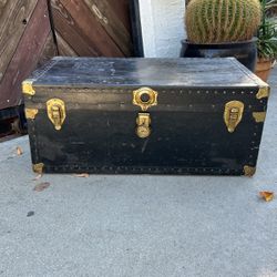 Antique Steamer Trunk