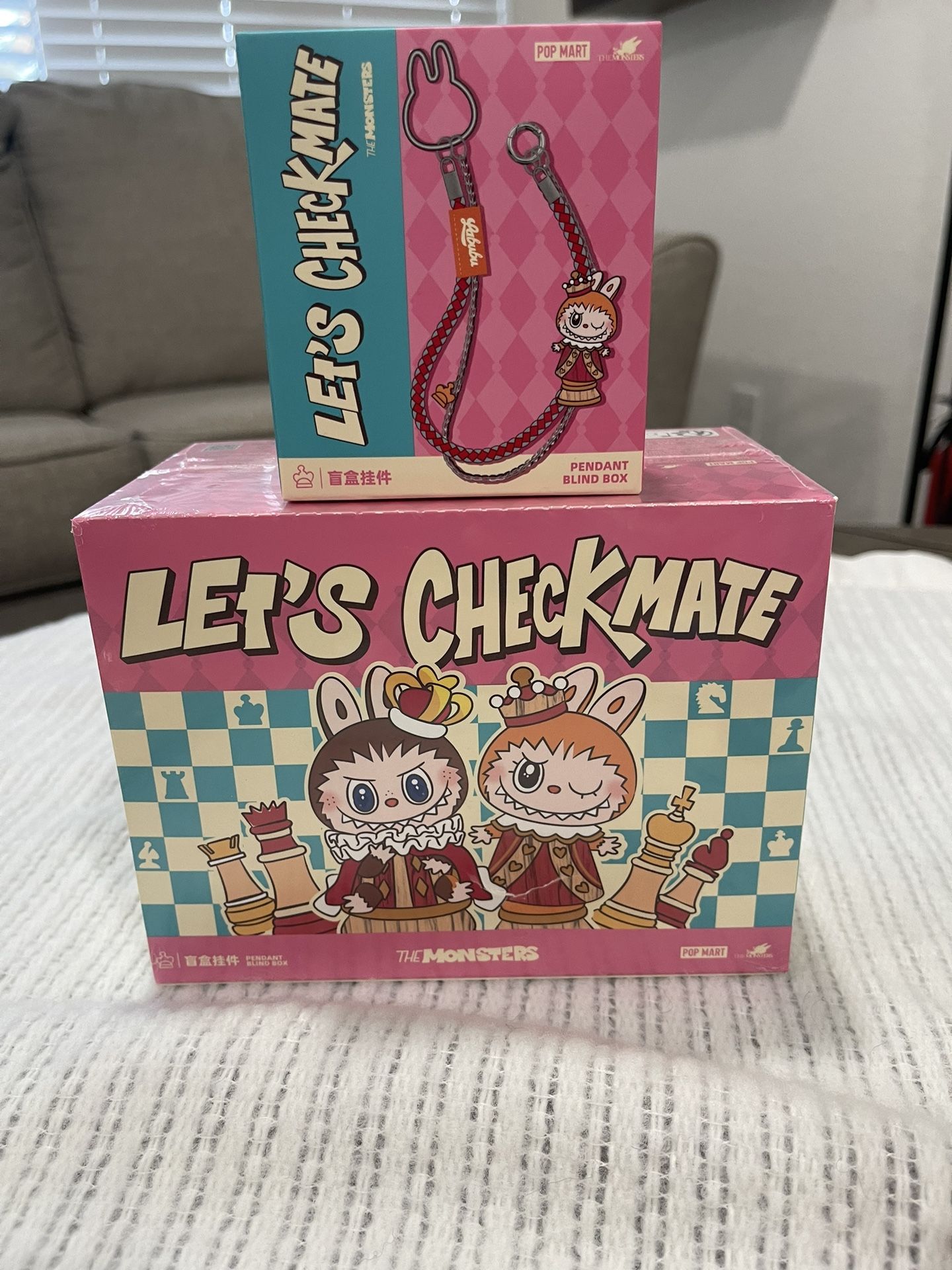 Labubu Let’s Checkmate Pendant Blind Box Set