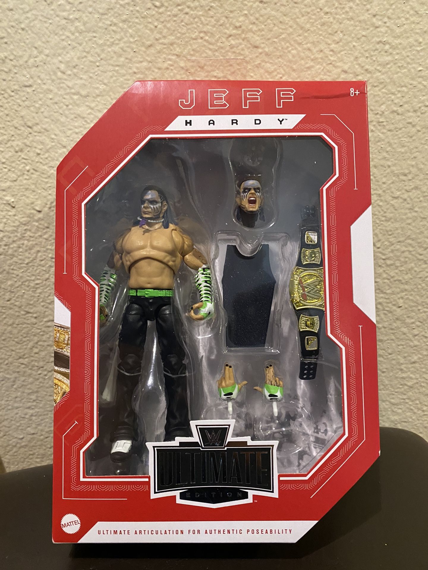 WWE Fan Takeover Ultimate Edition Jeff Hardy Action Figure