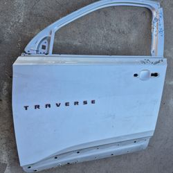 Chevy Traverse Left Door Oem