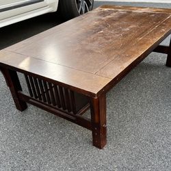 Mission Oakwood Cofee Table
