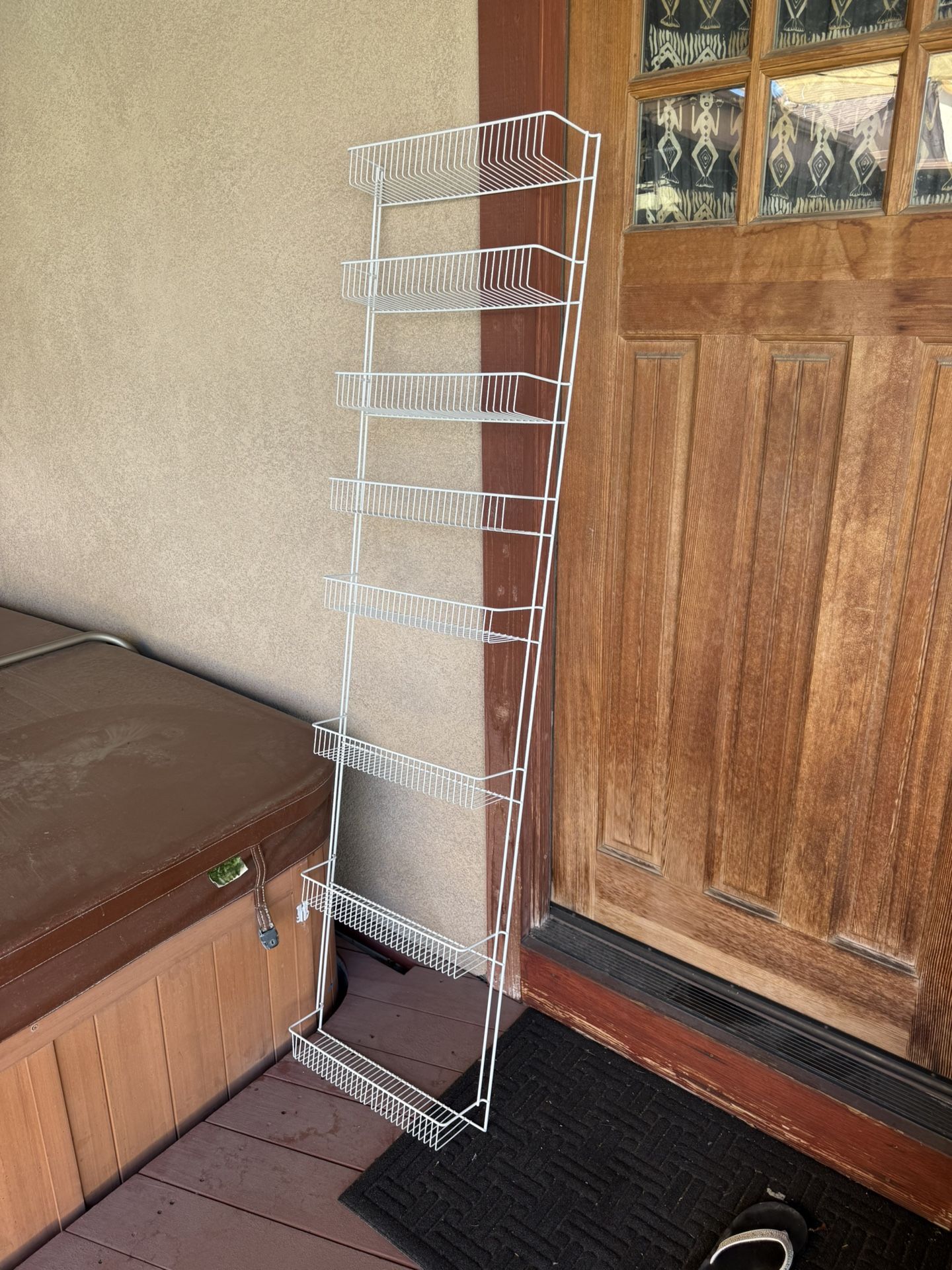 Wire Rack Spice Shelf Pantry Closet Garage Laundry