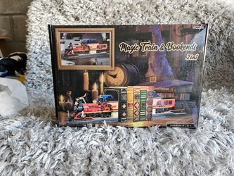 Magic Train & Bookends 2-in-1 Building Set 1068pcs