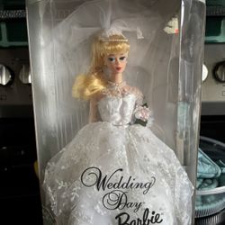 1960 vintage wedding day Barbie