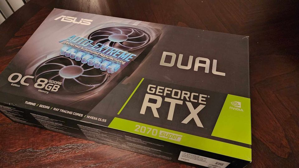 ASUS GeForce RTX 2070 Super Overclocked 8G EVO GDDR6 Dual-Fan Edition