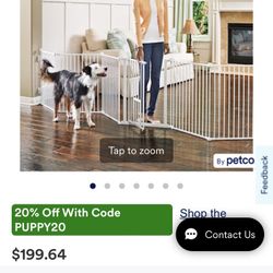 Pet Gate And Play Pen Steel Not Plastic