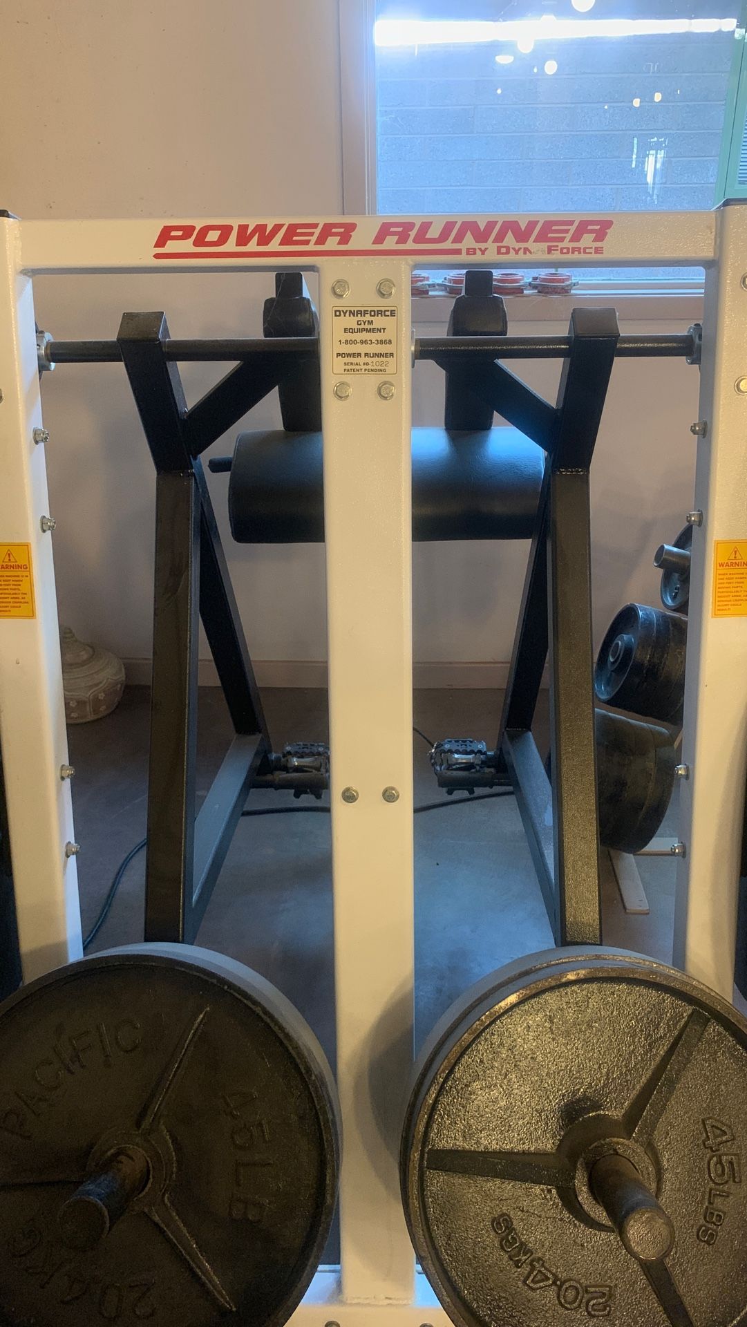 Power Runner machine with weights!