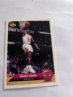 Michael Jordan Upper Deck Basketball Card