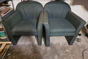 Green Armchairs