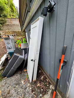 Free Door - 79 inch height and 24 inch width.