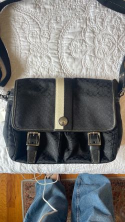 Coach work laptop school shoulder bag
