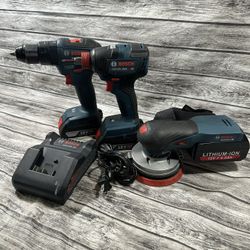 Bosh 18v Tools Drill/Impact/sander