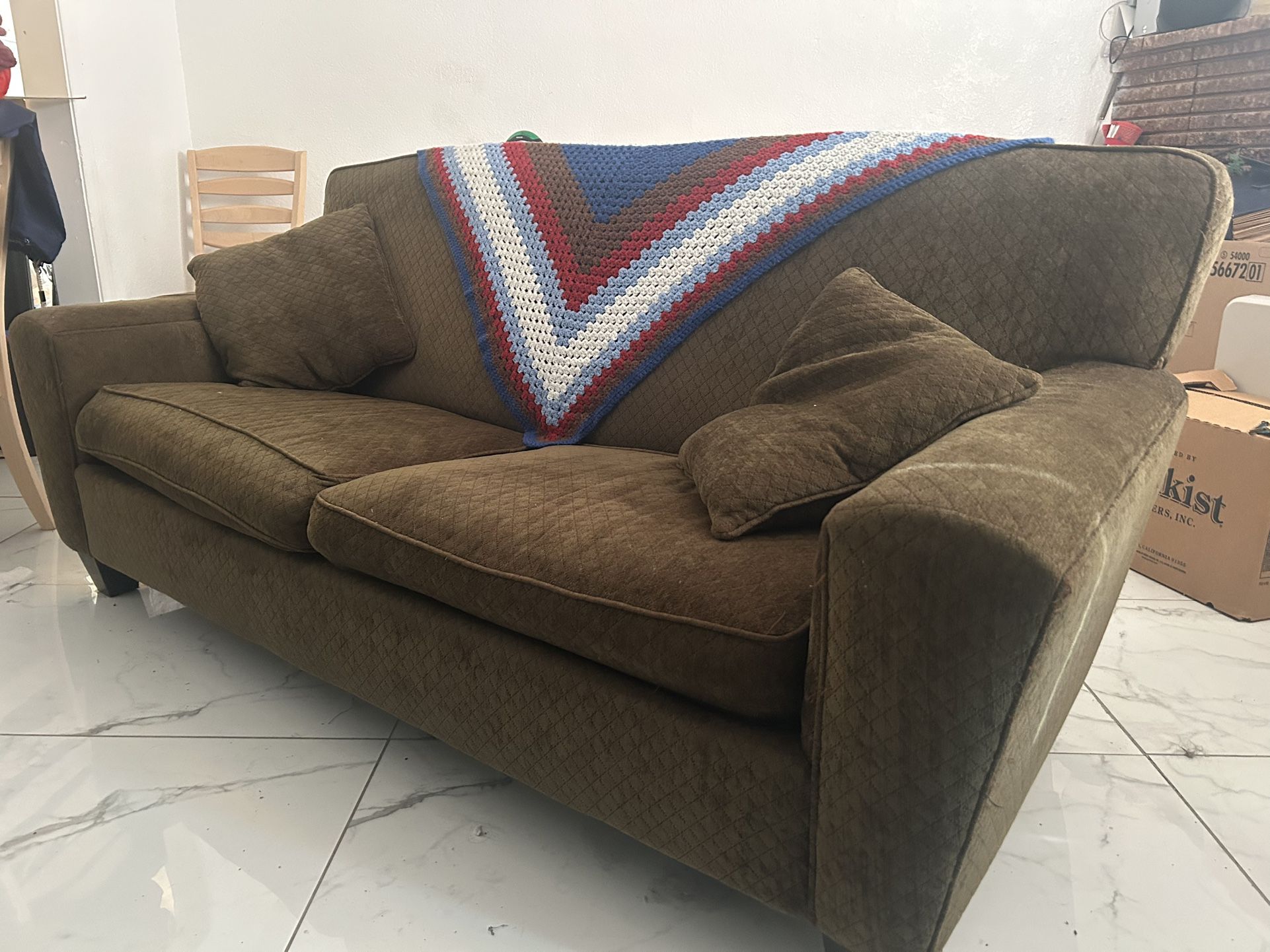 Brown Lounge sofa